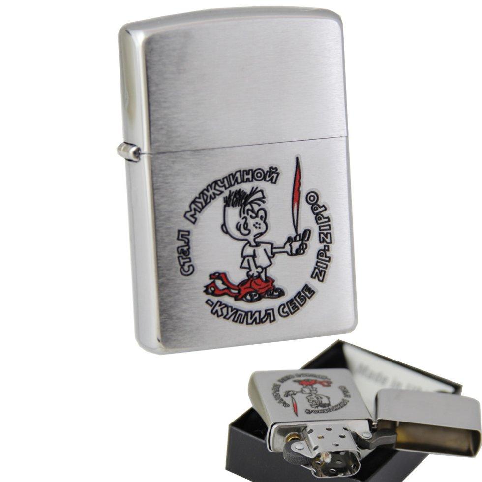 

Бензиновая зажигалка Zippo 200 mp (мальчик)