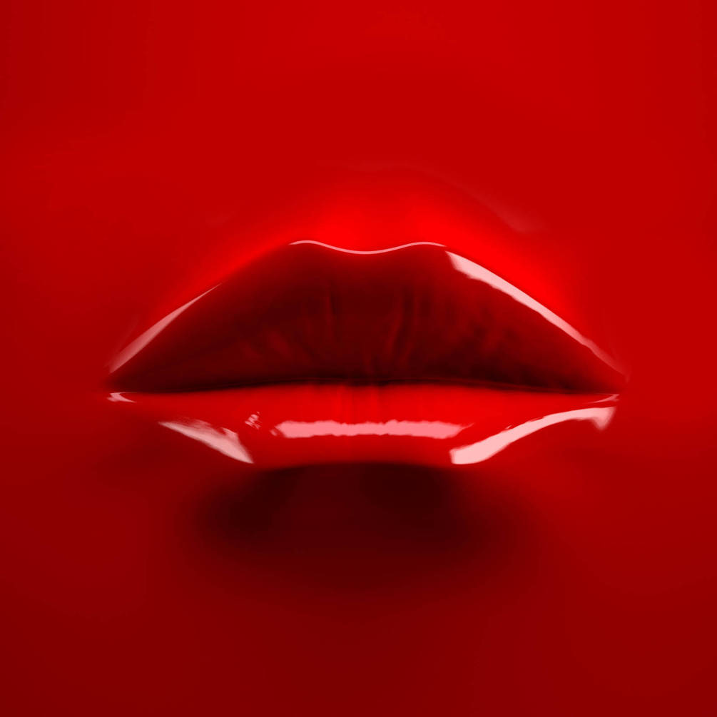 

Фотообои Арт-Обои 3D губы №20907 Аква