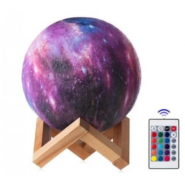 

Настольный светильник Луна Magic 3D Moon Light TOPA, ночник с пультом