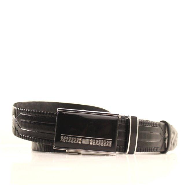 

Ремень Lazar кожаный черный L30U1A4 120-125 см