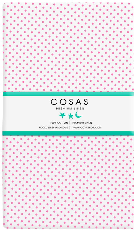 

Простынь на резинке Cosas Delta_Rose 60х120