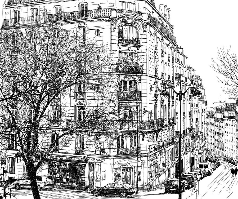 

Фотообои Арт-Обои улица города №17272 Декоративная штукатурка