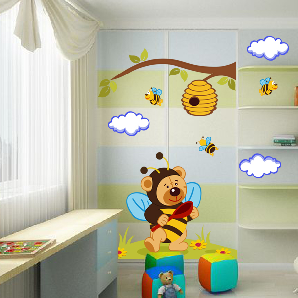 

Виниловая Наклейка 150*140 см / Glozis Winnie E-152