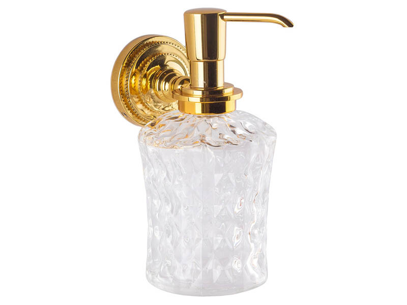

Дозатор для жидкого мыла Versace 214G (латунь, золото, стекло)