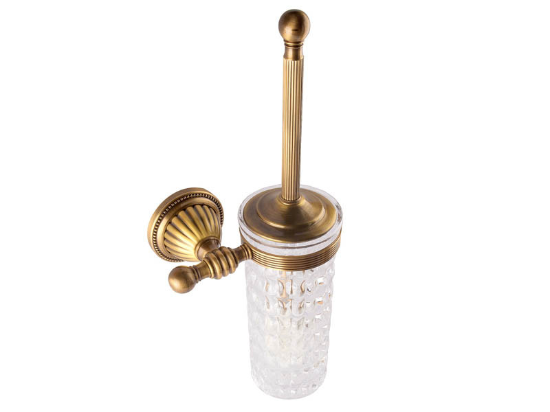 

Ершик настенный KUGU Hestia antique 905A (латунь, бронза, стекло)