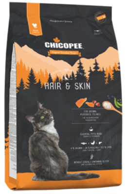 

Сухой корм для кошек Chicopee HNL Cat Hair&Skin 8 кг