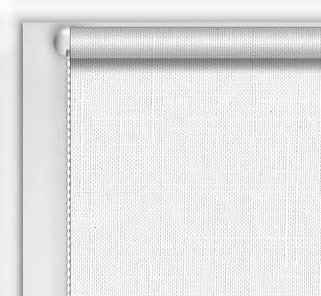 

Рулонная штора Sunroll Лен Белый 130х170см