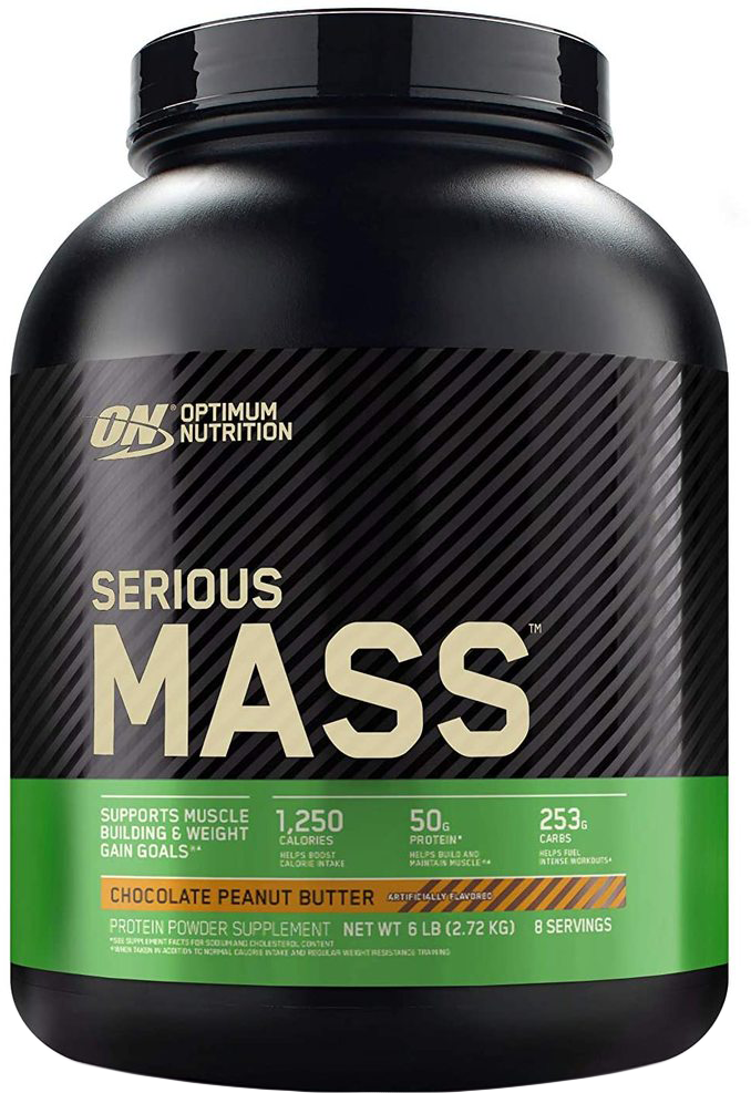 

Гейнер Optimum Nutrition Serious Mass 2.72 кг Chocolate-Peanut (748927051438)