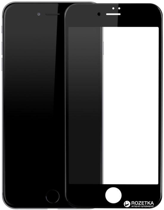 

Защитное стекло Rock Tempered Glass with Soft Edge для Apple iPhone 7 Plus/8 Plus Black