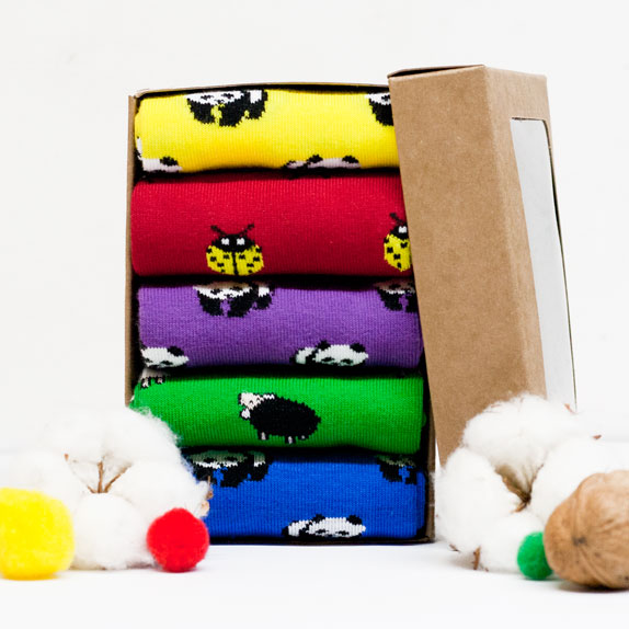

Набор носков The Pair of Socks 5P-111-ZOO/BX - (5 пар) Разноцветный, Набор носков The Pair of Socks 5P-111-ZOO/BX 44-46 (5 пар) Разноцветный