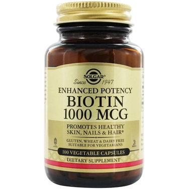 

Биотин (витамин B7) Solgar Biotin 1000 mcg (100 veg caps)