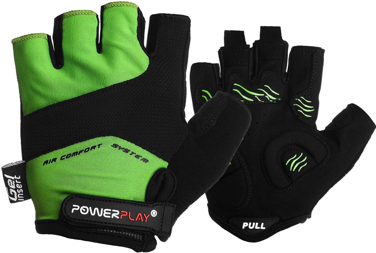 

Велоперчатки PowerPlay 5013B L Green (5013B_L_Green)