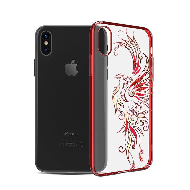 

Чехол со стразами Kingxba Phoenix Series with Swarovski Elements для iPhone X