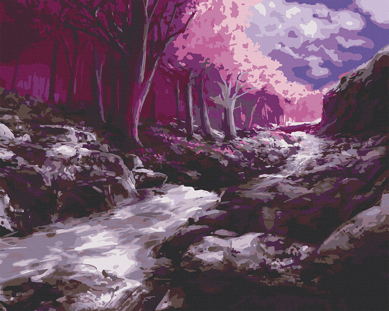 

Картина по номерам. Art Craft "Фантастический лес" 38*50 см 10542-AC