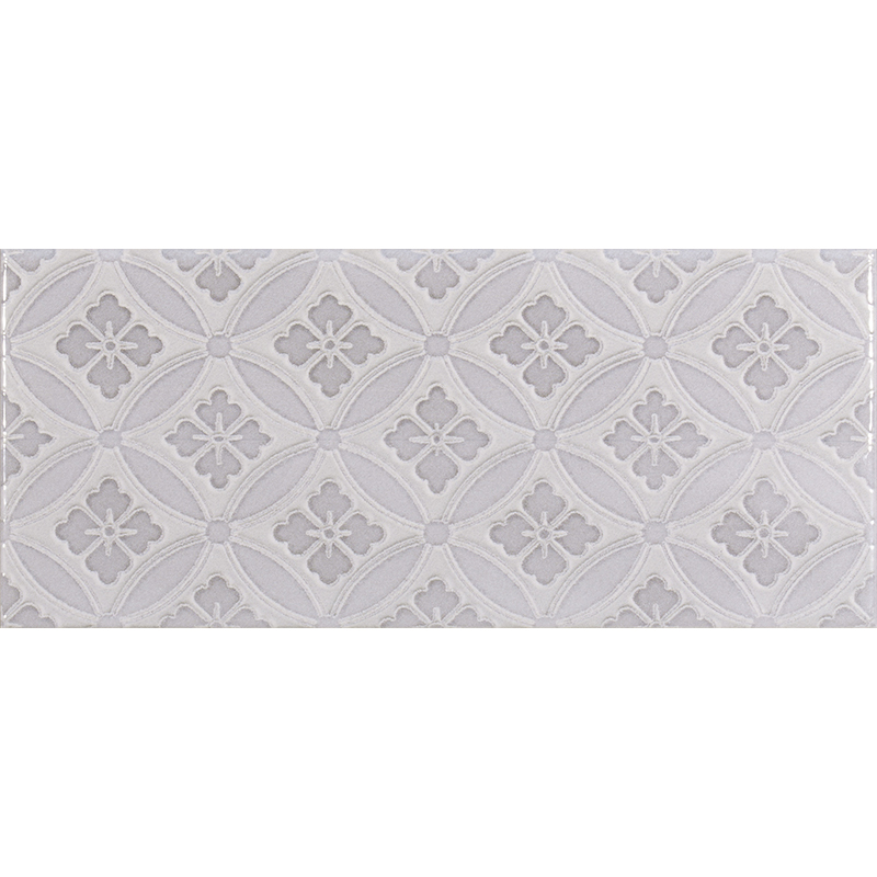 

Кафель Roca Maiolica Tender Grey Decor светло-серый 110x250 (117504)