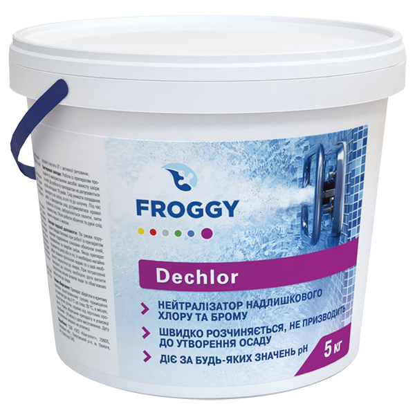 

Препарат для нейтрализации хлора Froggy Dechlor 5 кг