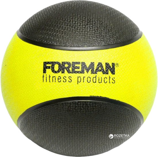 

Набивной мяч медбол Foreman Medicine Ball 2 кг Black-Red (FMRMB2)