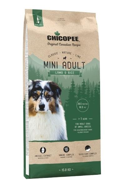 

Сухой корм для собак Chicopee CNL Mini Adult Lamb & Rice 15 кг