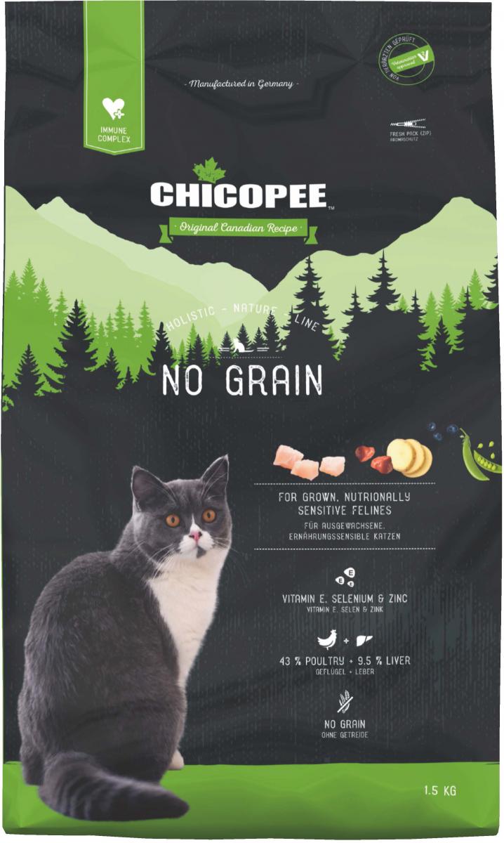 

Сухой корм для кошек Chicopee HNL Cat No Grain 1,5 кг