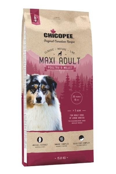 

Сухой корм для собак Chicopee CNL Adult Maxi Poultry & Millet 15 кг