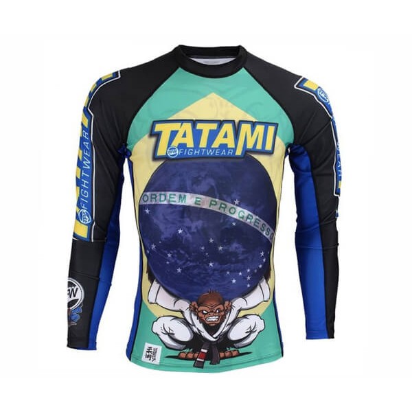 

Рашгард с длинным рукавом Tatami Fightwear Atlas (M) Принт