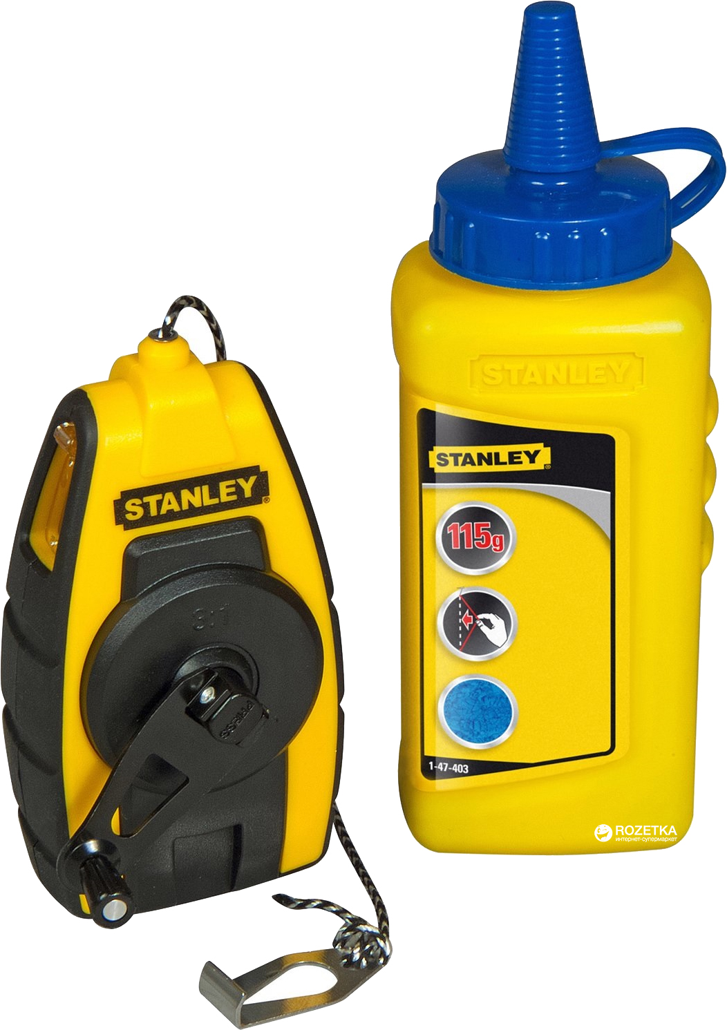 

Шнур розмічальний Stanley 9 м (STHT0-47244)