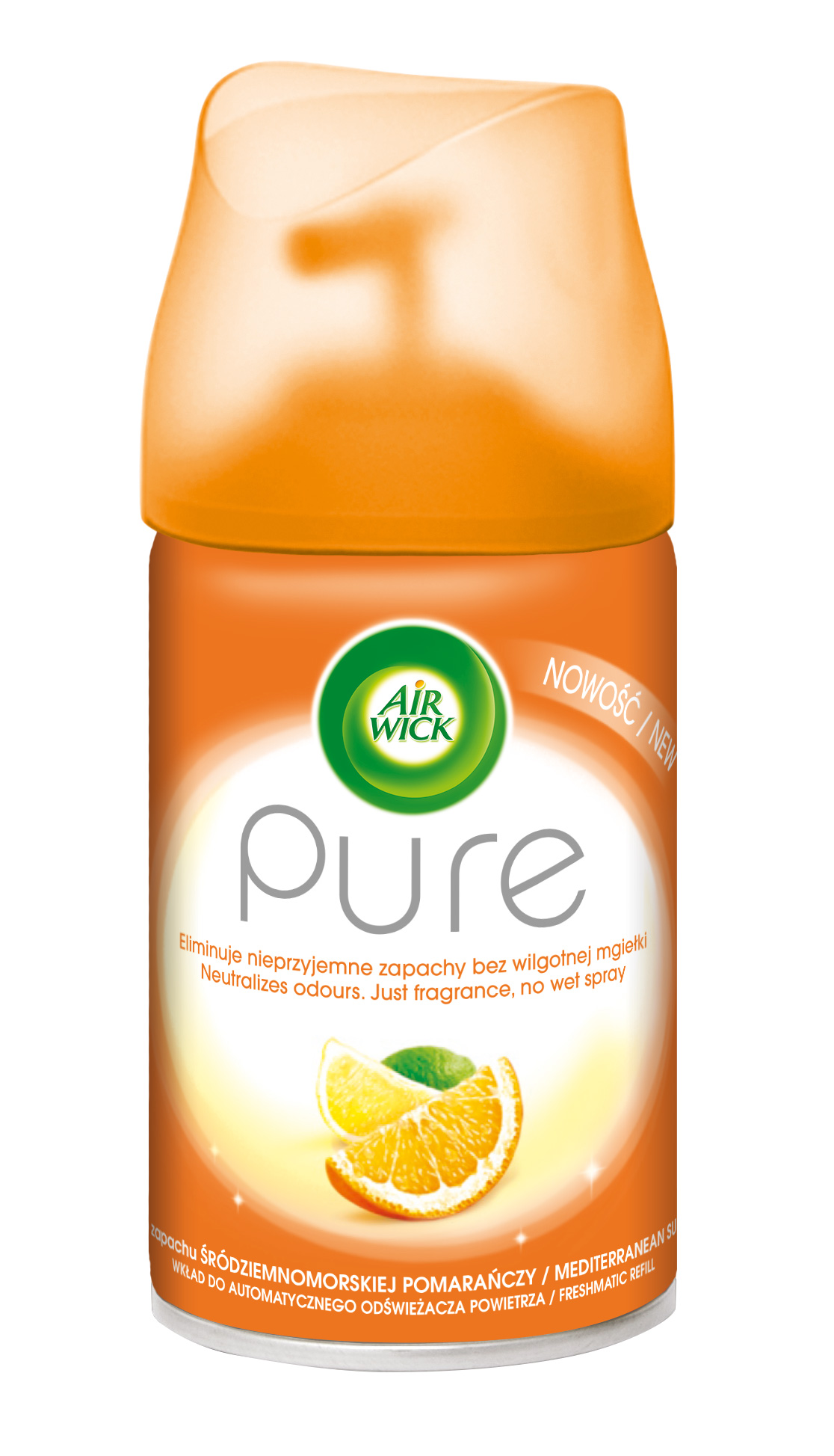 Сменный аэрозольный баллон к Air Wick Pure Солнечный цитрус 250 мл ...