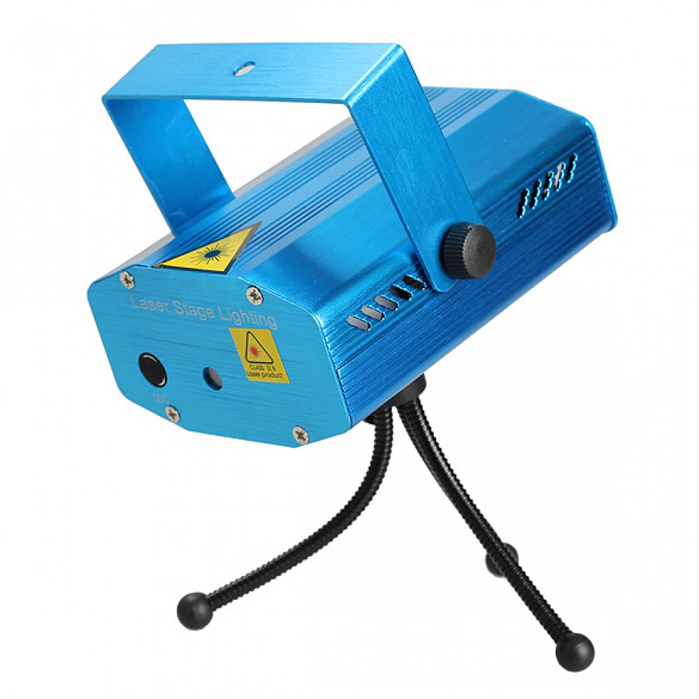 

Лазерный проектор Диско Лазер 3D Mini Laser stage lighting Стробоскоп для Дома Кафе Бара Ресторана
