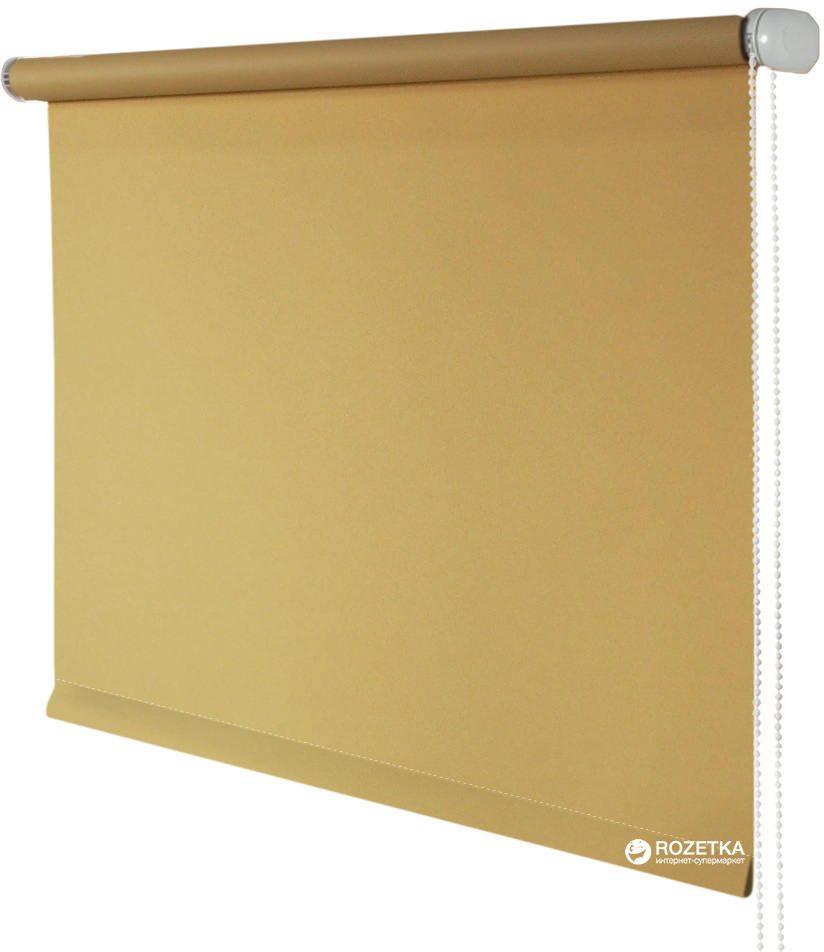 

Ролета тканевая Деко-Сити Мини Блэкаут 48x170 см Медовая