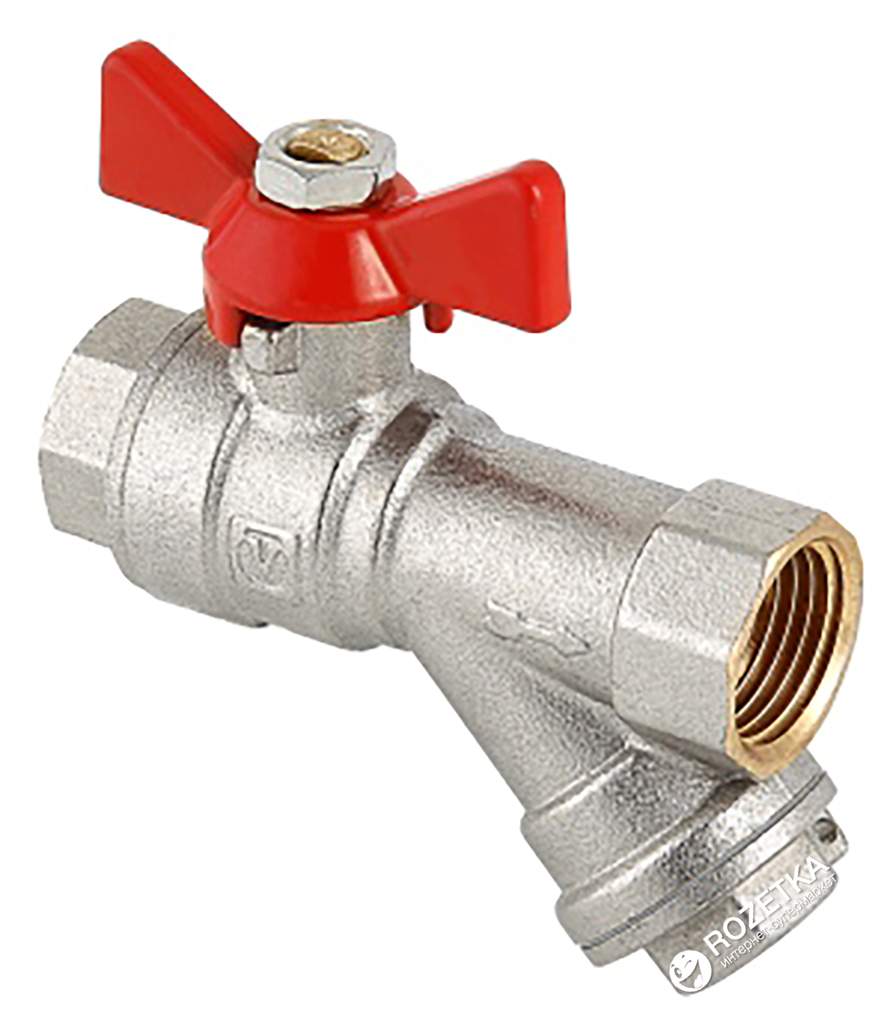 

Кран шаровой VALTEC с фильтром вн-вн 1/2" (VT.293.N.04)