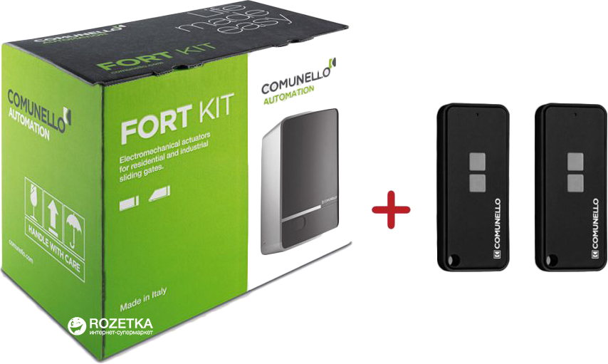 

Комплект автоматики Comunello FORT 624 24V KIT (FT624KIT)