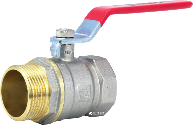 

Кран шаровой FADO Modern PN30 40 1 1/2'' НВ с ручкой, KNR25
