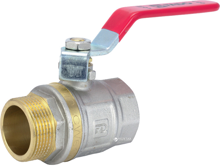 

Кран шаровой FADO New PN40 32 1 1/4'' НВ с ручкой, KNR14
