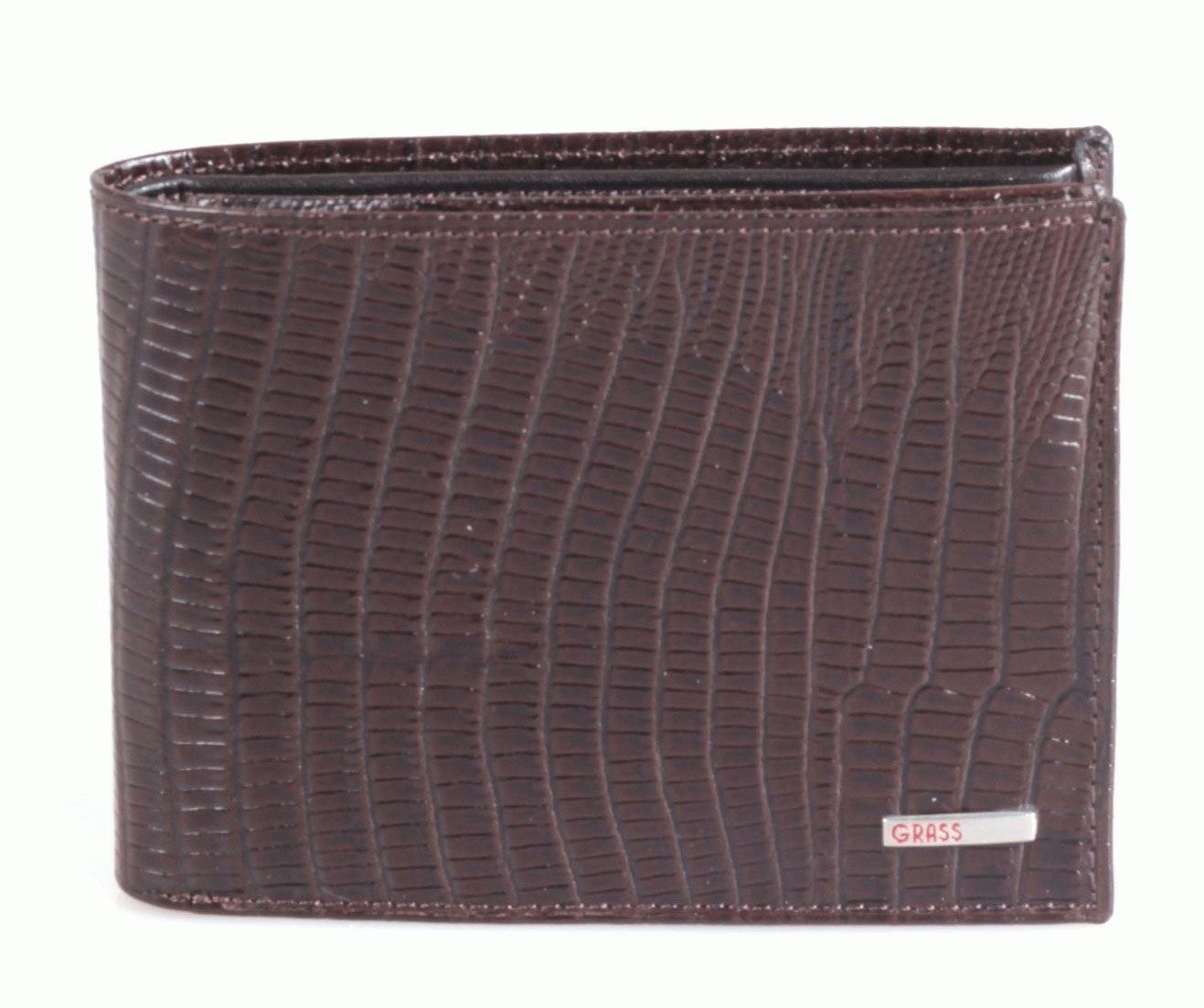 

Кошелёк Grass 327-33brown кожаный Коричневый