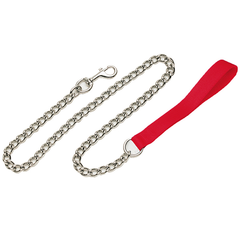 

Coastal Titan Chain поводок-цепочка, тонкий для собак 1.2 м / 2 мм красный Coastal BGL-ZB-00165
