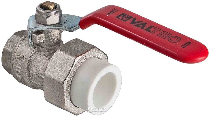 

Кран шаровой VALTEC с переходом на полипропиленовую трубу 25х3/4" (VTp.742.0.02505)