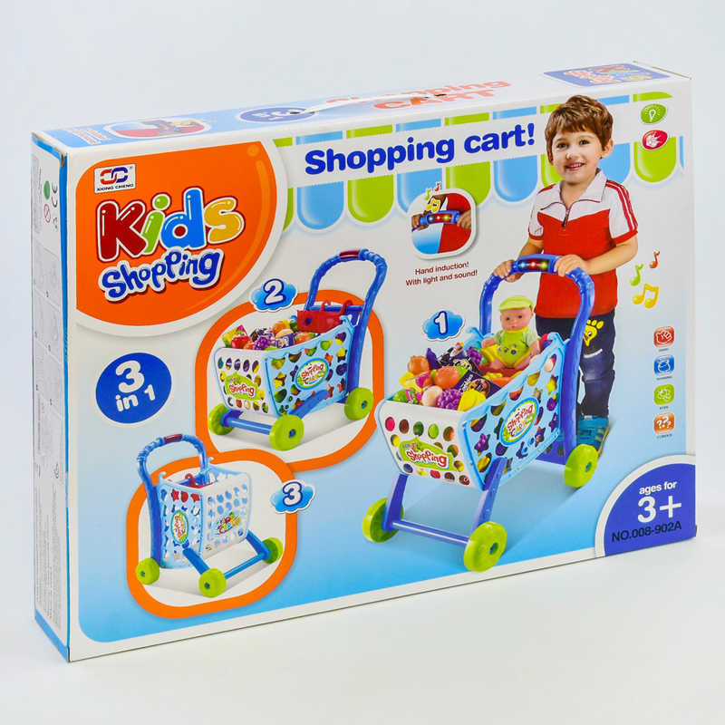 

Игровой набор Супермаркет со светом, музыкой и тележкой с продуктами - 182867