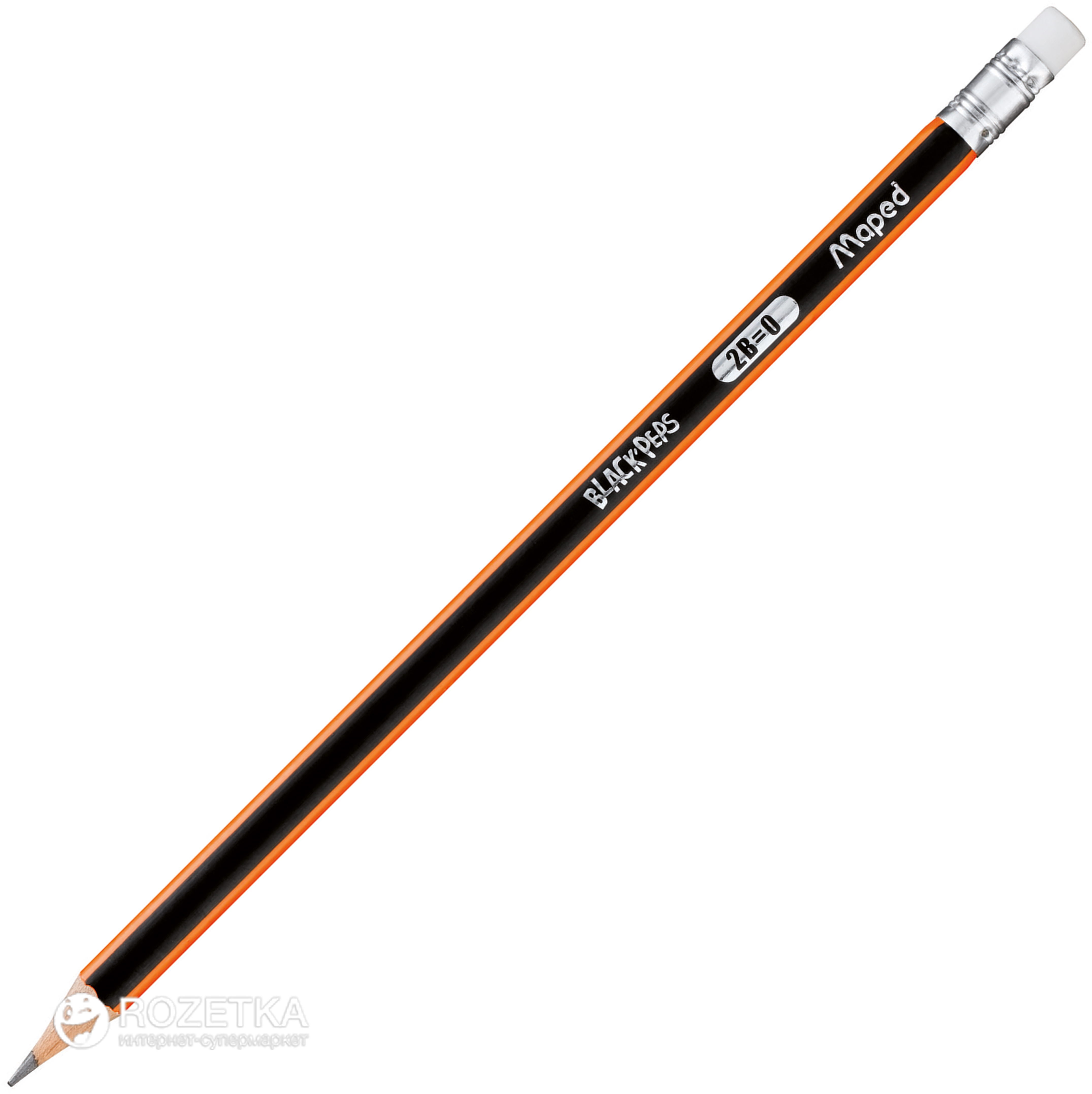 Black pencil. Карандаш чернографитный Maped 851721 трехгранный HB С ластиком. Карандаш ч/г Maped 