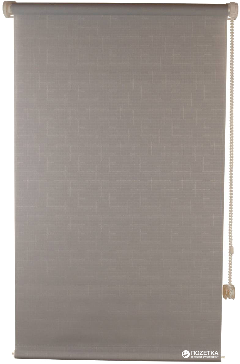 

Ролета тканевая Магия Мини 95х160 см Серая (М1421)
