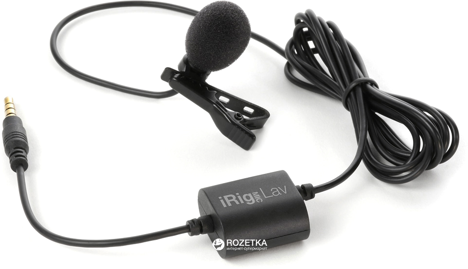 

Микрофон петличный IK Multimedia iRig MIC Lav