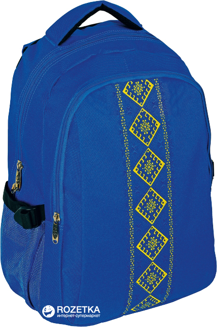 

Рюкзак молодежный Cool For School 830 17" Унисекс Vyshyvanka Blue (CF85678)