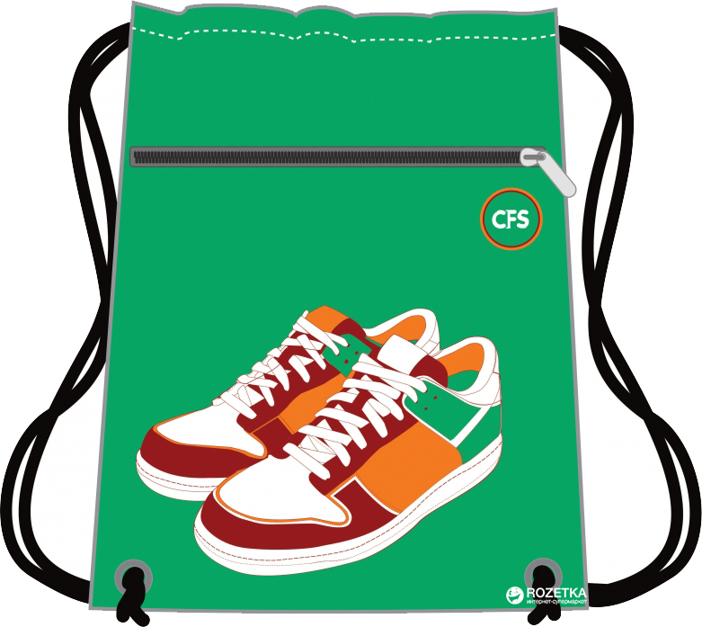 

Сумка для обуви Cool For School Shoes Зеленая (CF85720)