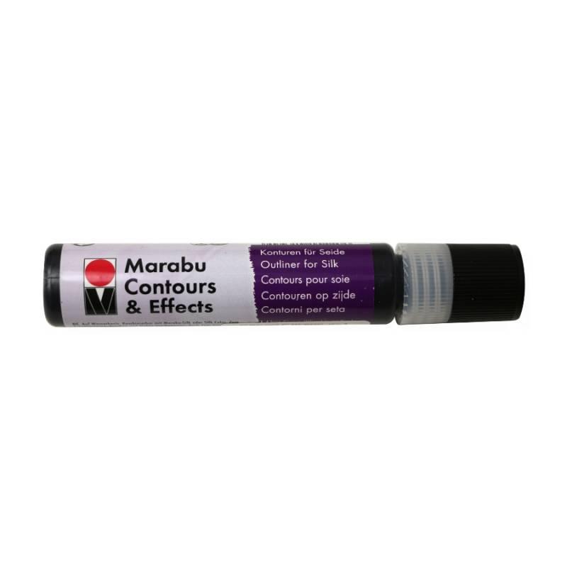 

Контур для росписи шелка Marabu 25мл черный (4007751413949)