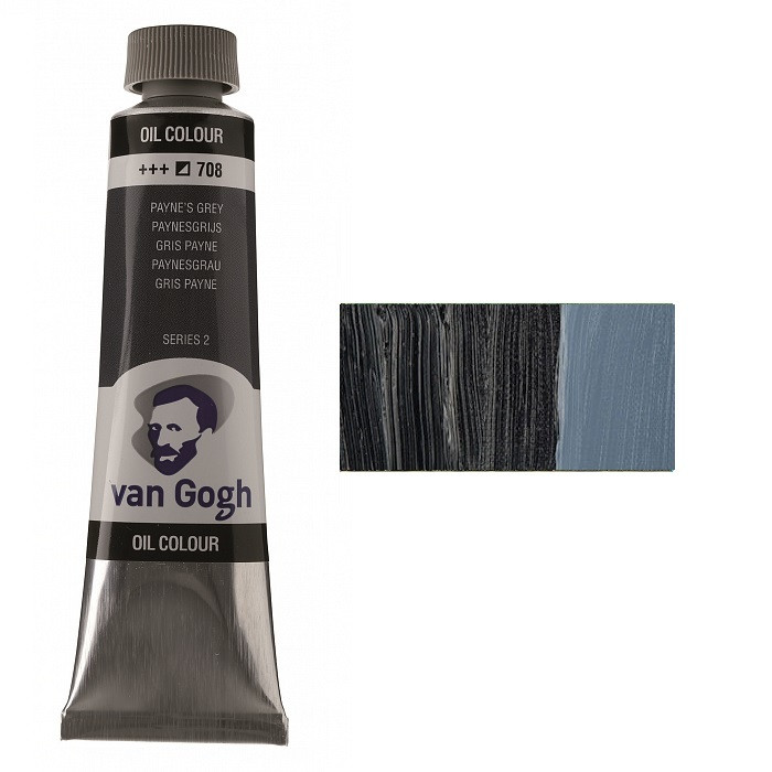 

Краска масляная Royal Talens Van Gogh (708) 40мл серый пейна (8712079219765)