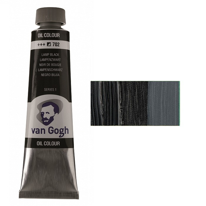 

Краска масляная Royal Talens Van Gogh (702) 40мл сажа газовая (8712079219758)