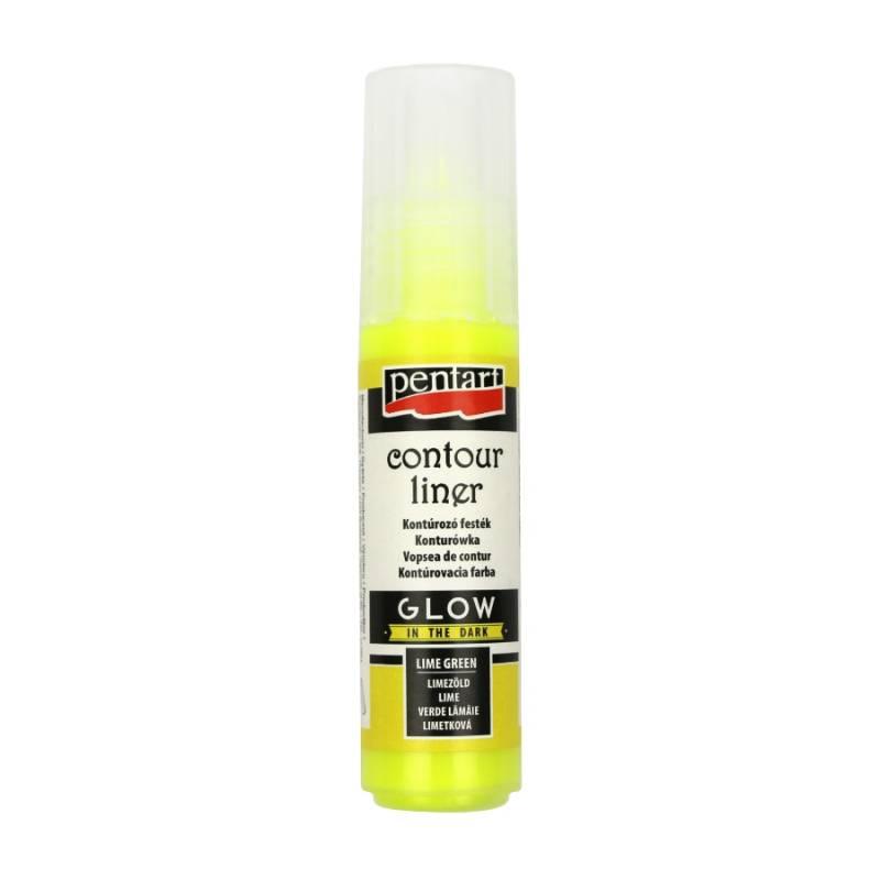 

Контур универсальный Pentart Glow in the dark 20мл лаймовый (5997412785845)