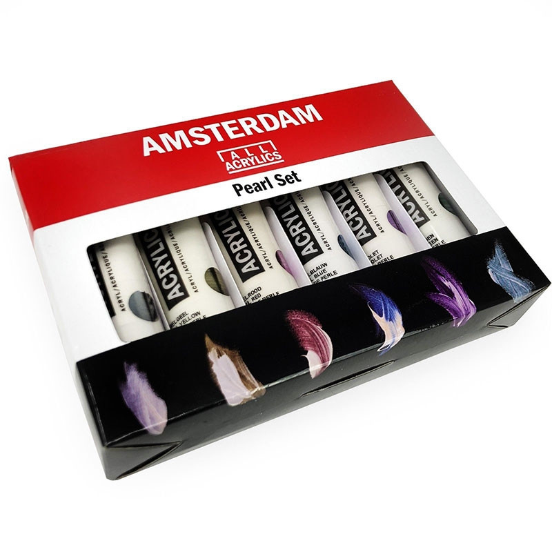 

Краски акриловые Royal Talens AMSTERDAM STANDARD набор 6цв.x20мл (8712079398798)