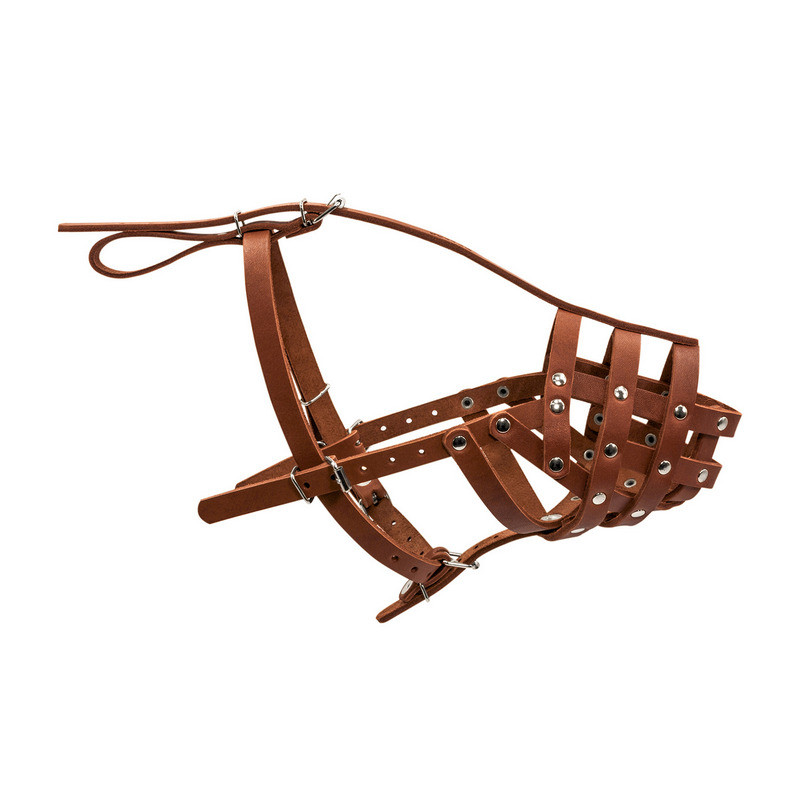 

Намордник CoLLaR кожа коричневый твердый 05986 (2005986000004)