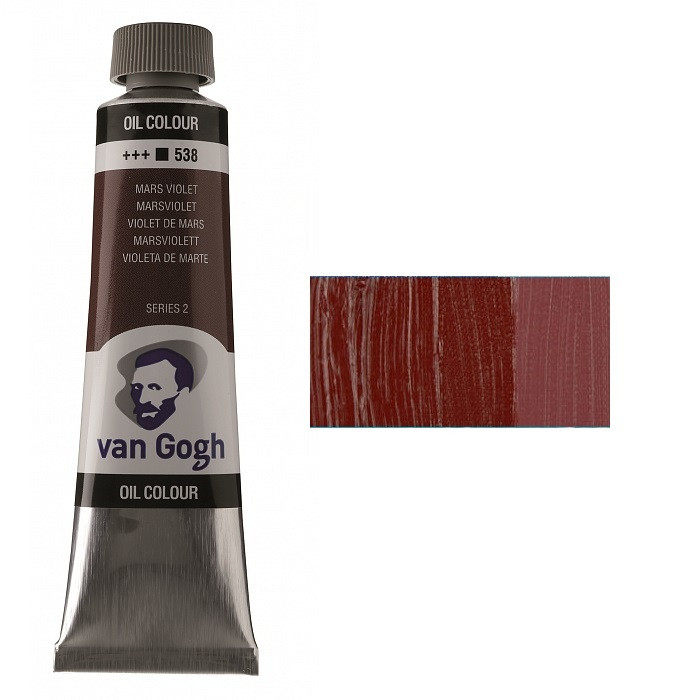 

Краска масляная Royal Talens Van Gogh (538) 40мл марс фиолетовый (8712079219598)