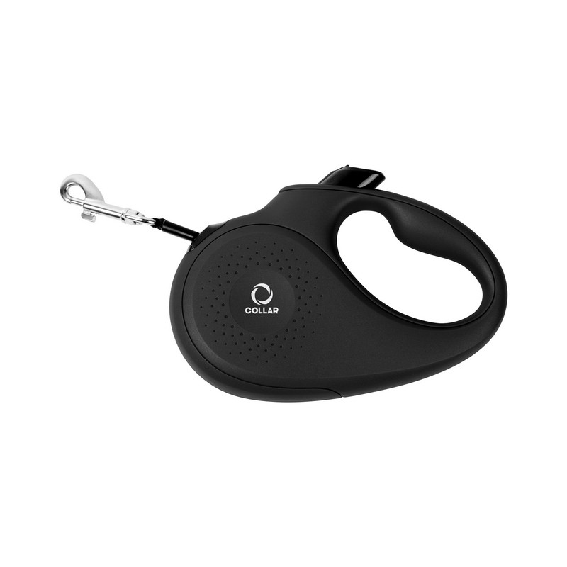 

Поводок-рулетка COLLAR пластик черный 81261 (4823089312071)